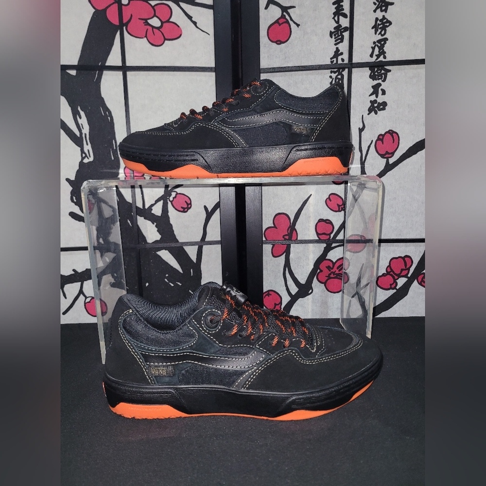 Vans Rowan 2 Men's Black and Orange Sneakers